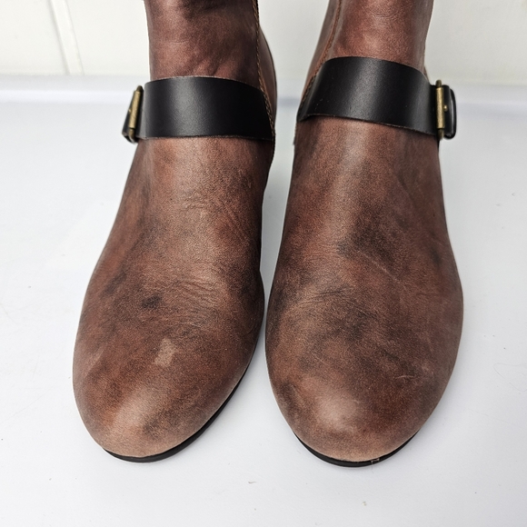 Comfortiva Ramika Mahogany Leather Boots Women's 9M - Picture 10 of 10